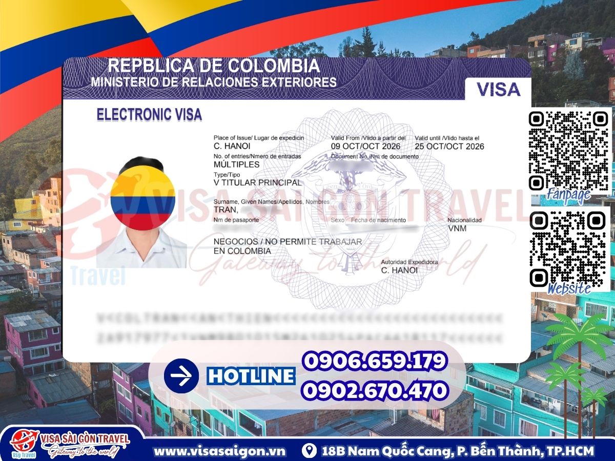 VISA CÔNG TÁC COLOMBIA LANDING CẢ NHÓM – SẴN SÀNG MỞ RỘNG THỊ TRƯỜNG NAM MỸ!