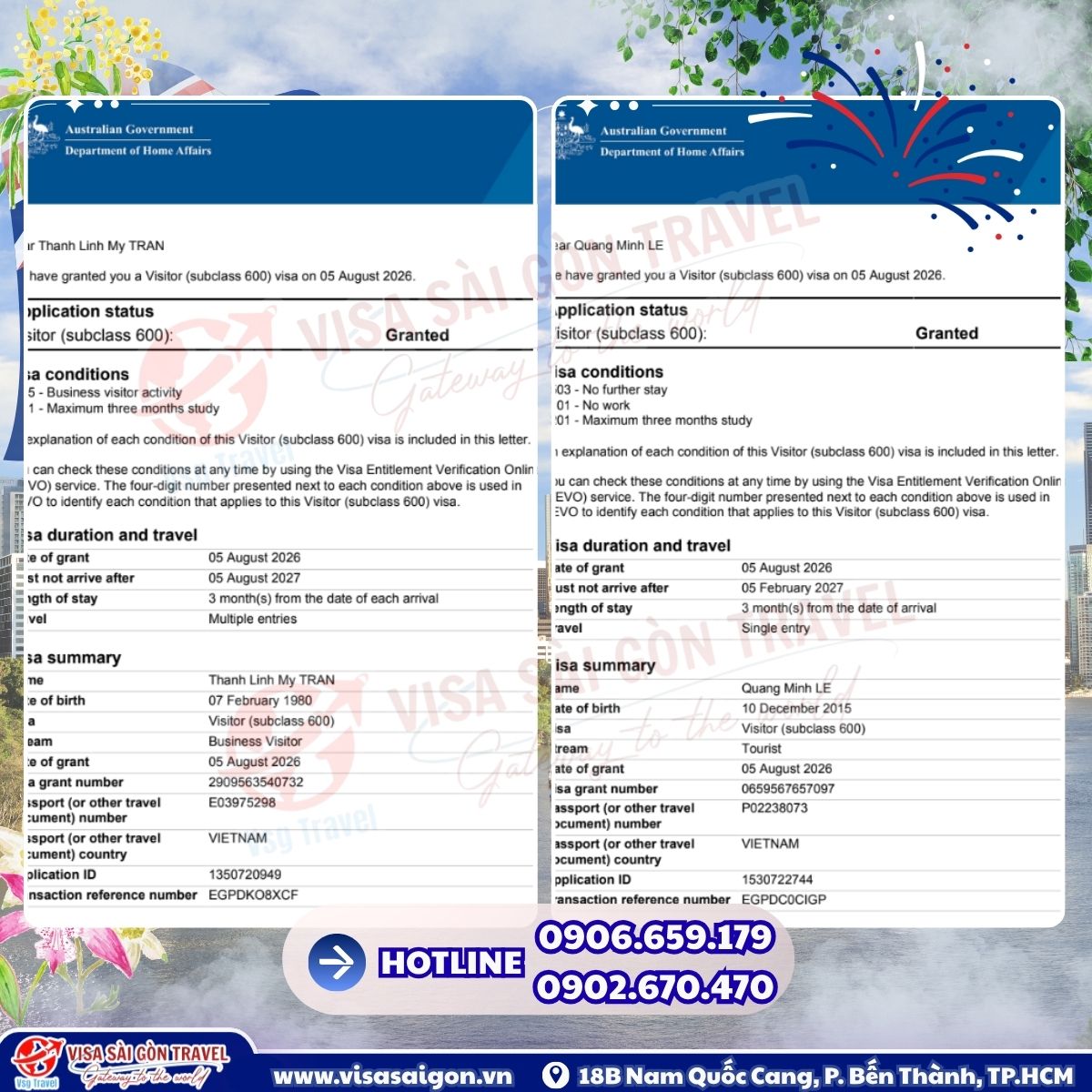 VISA ÚC MULTIPLE 1 NĂM CẬP BẾN - BẮT ĐẦU HÀNH TRÌNH "FREESTYLE"!