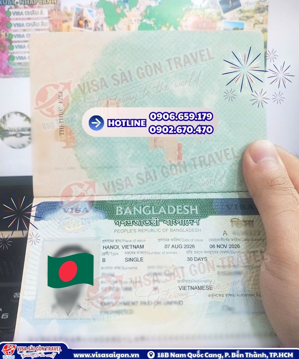 VISA BANGLADESH "VỀ BỜ" – SẴN SÀNG CHO HÀNH TRÌNH CÔNG TÁC & DU LỊCH!