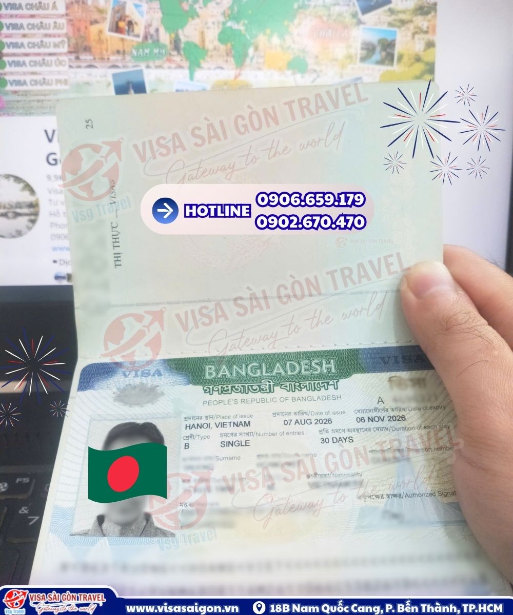 VISA BANGLADESH "VỀ BỜ" – SẴN SÀNG CHO HÀNH TRÌNH CÔNG TÁC & DU LỊCH!