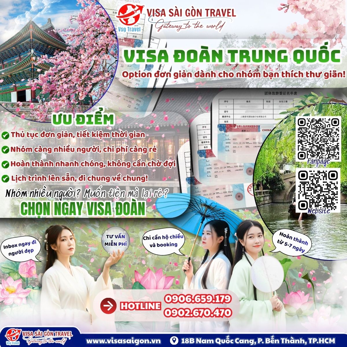 VISA ĐOÀN TRUNG QUỐC "LANDING" MỖI NGÀY – BẮT TRỌN KHOẢNH KHẮC MÙA THU TRUNG HOA RỰC RỠ!