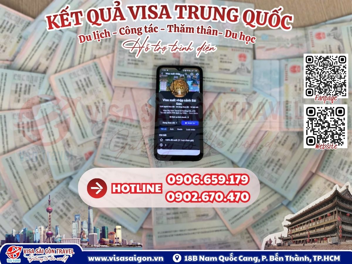 KẾT QUẢ VISA TRUNG QUỐC SAU KỲ NGHỈ LỄ QUỐC KHÁNH – ĐA DẠNG CÁC DIỆN! 🇨🇳✨