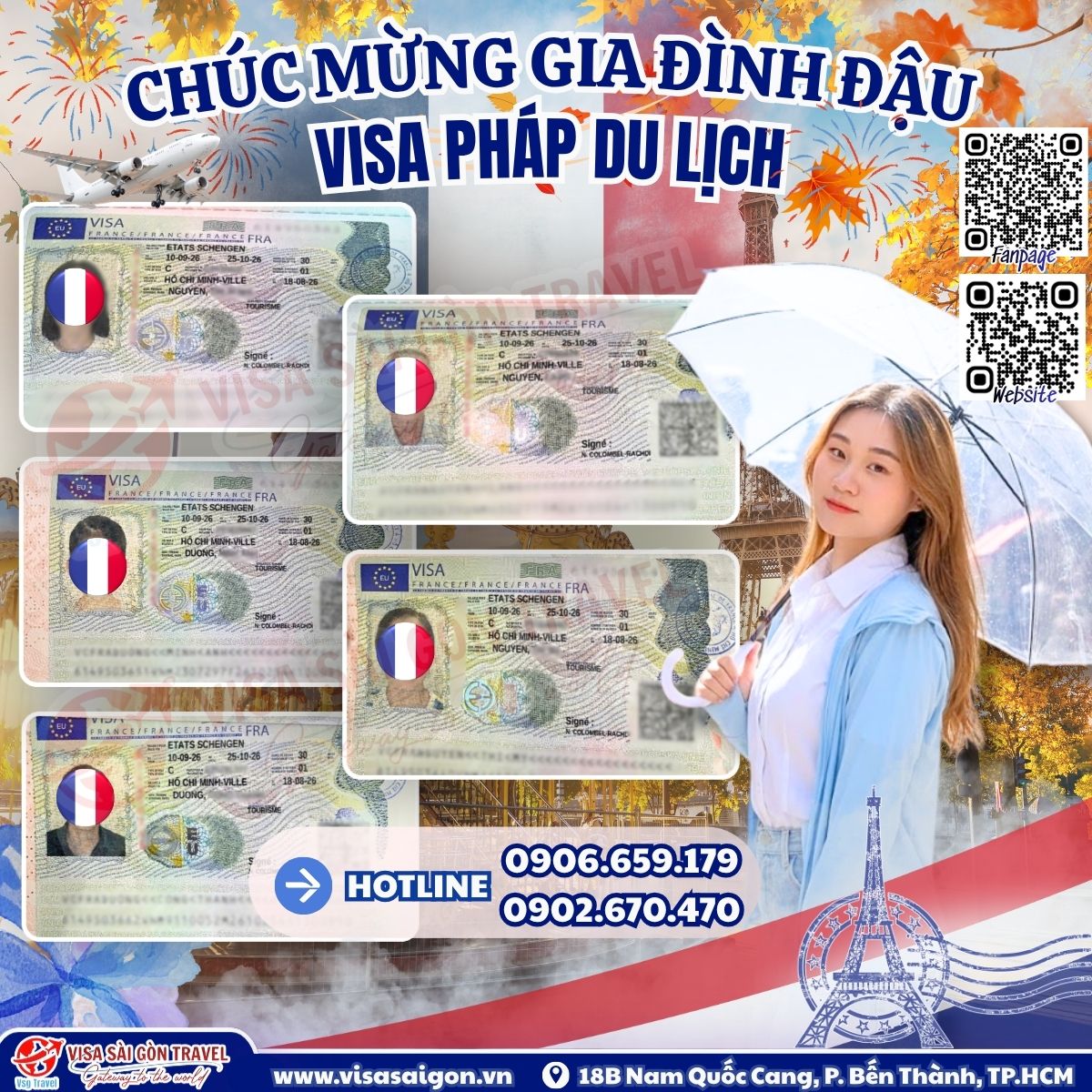 🇨🇵 VISA PHÁP "APPROVE" CẢ GIA ĐÌNH - SẴN SÀNG ĐÓN MÙA THU CHÂU ÂU LÃNG MẠN! 🇨🇵