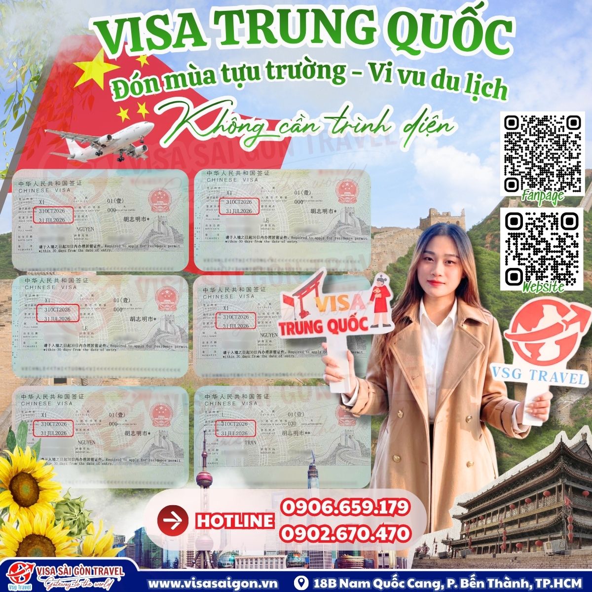 🇨🇳 VISA TRUNG QUỐC ĐẦU TUẦN - RỘN RÀNG ĐÓN MÙA DU HỌC & VI VU DU LỊCH! 🇨🇳