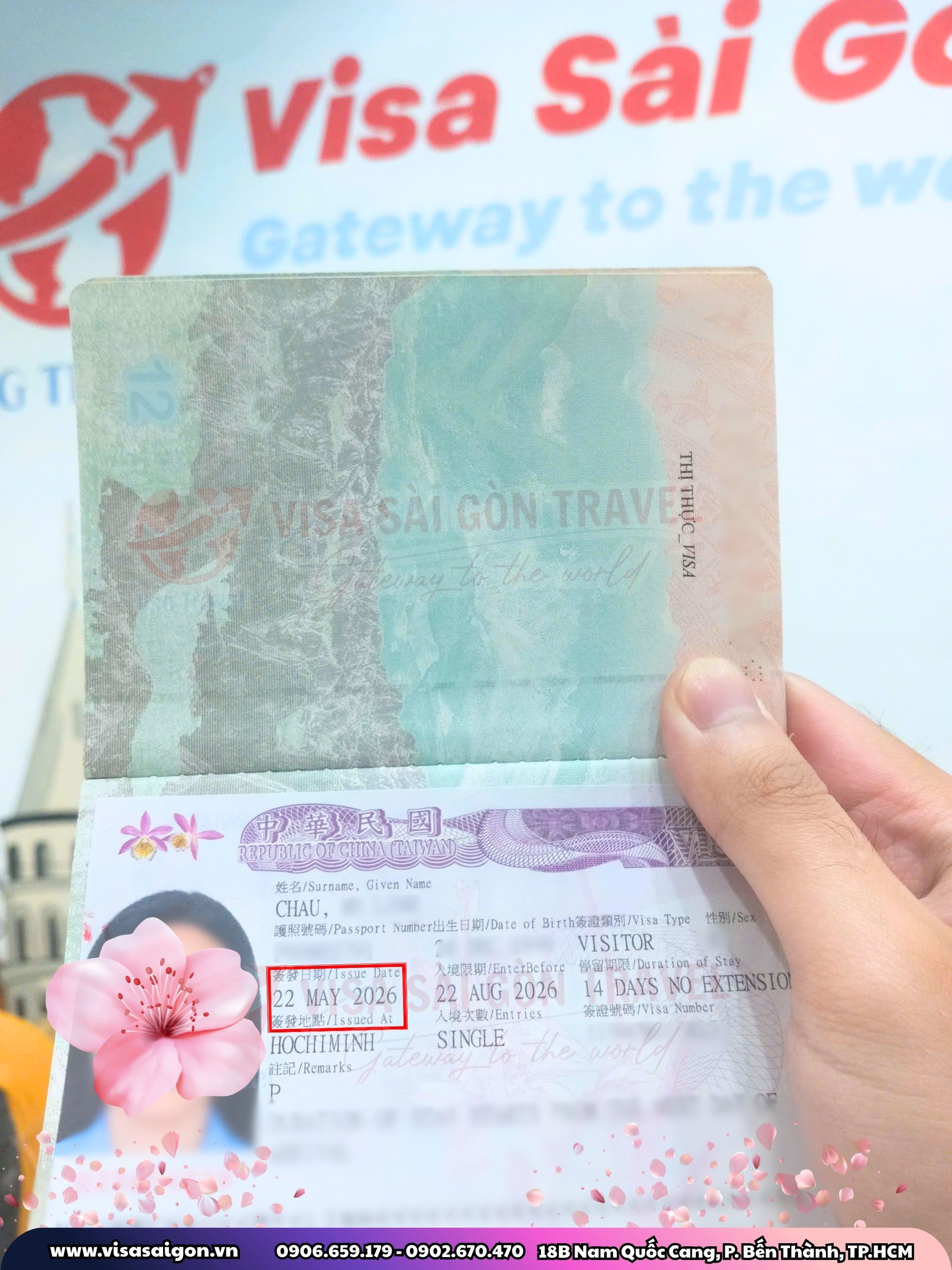 CHÚC MỪNG VISA ĐÀI LOAN "CẬP BẾN": SẴN SÀNG CHO HÀNH TRÌNH ĐÀI BẮC DIỆU KỲ!