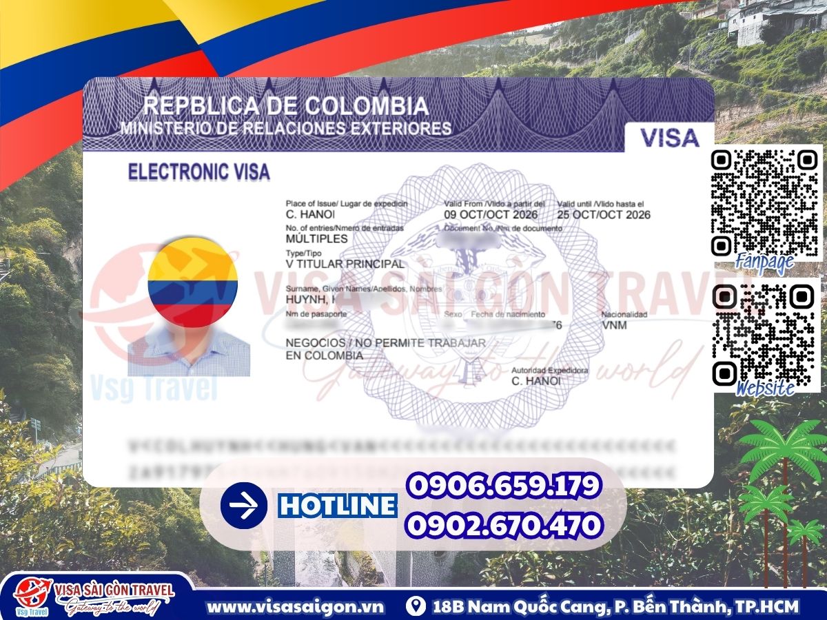 VISA CÔNG TÁC COLOMBIA LANDING CẢ NHÓM – SẴN SÀNG MỞ RỘNG THỊ TRƯỜNG NAM MỸ!