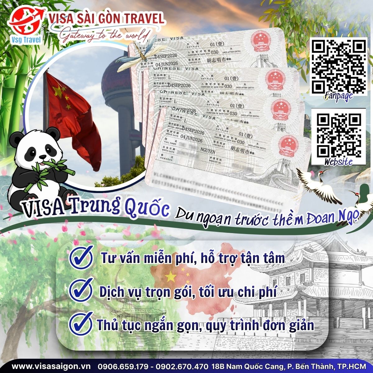 🇨🇳 CHÚC MỪNG VISA TRUNG QUỐC "CẬP BẾN": RỘNG MỞ CÁNH CỬA KHÁM PHÁ NHÂN GIAN CỔ KÍNH TRƯỚC THỀM TẾT ĐOAN NGỌ! 🇨🇳