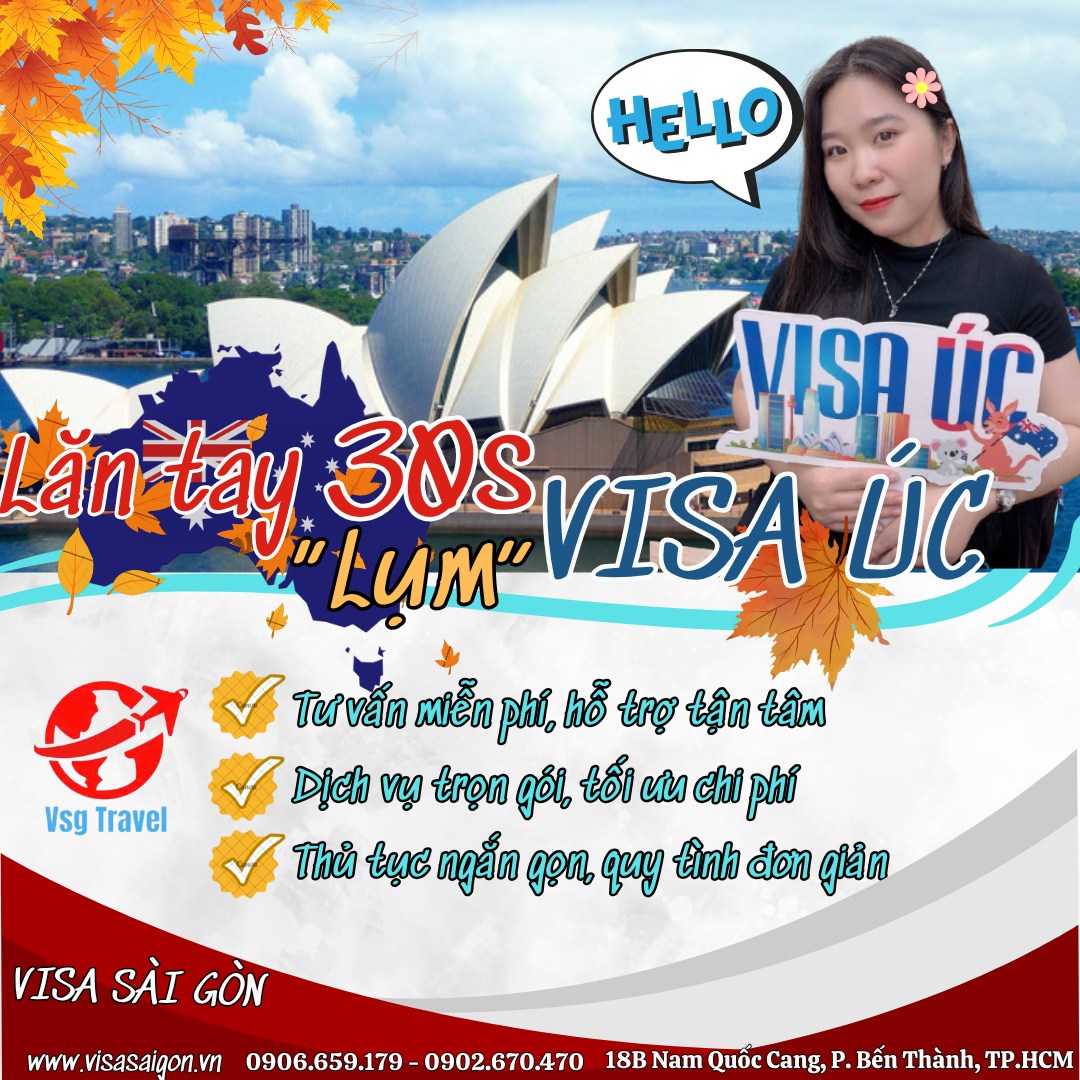 PHÉP MÀU 30 GIÂY: VỪA LĂN TAY VISA ÚC ĐÃ ĐƯỢC APPROVED NGAY!