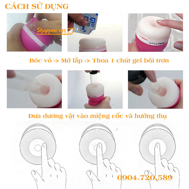 Cách sử đụng cốc thủ dâm nhật bản Genmu