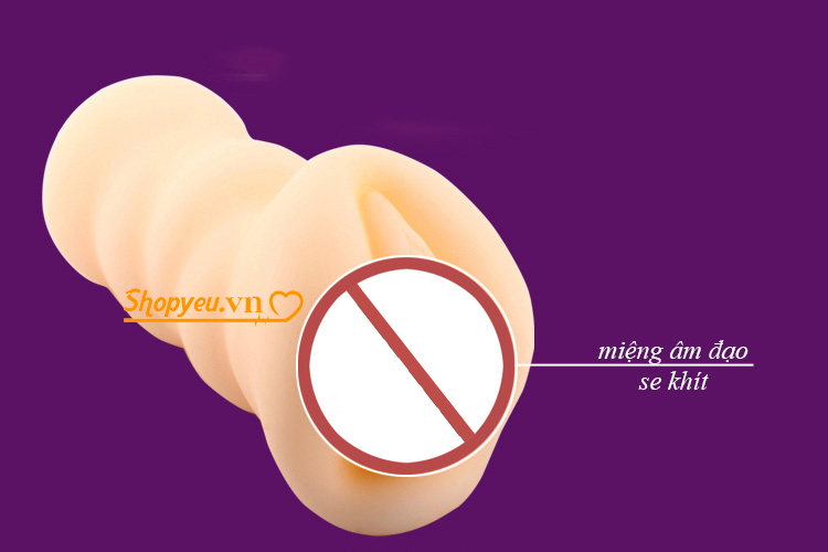 Âm đạo giả cầm tay giá rẻ Silicone siêu mềm mại Xuanai