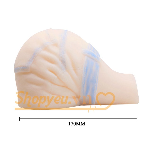 Âm đạo giả silicone có rung hình mông,cực sexy quyến rũ