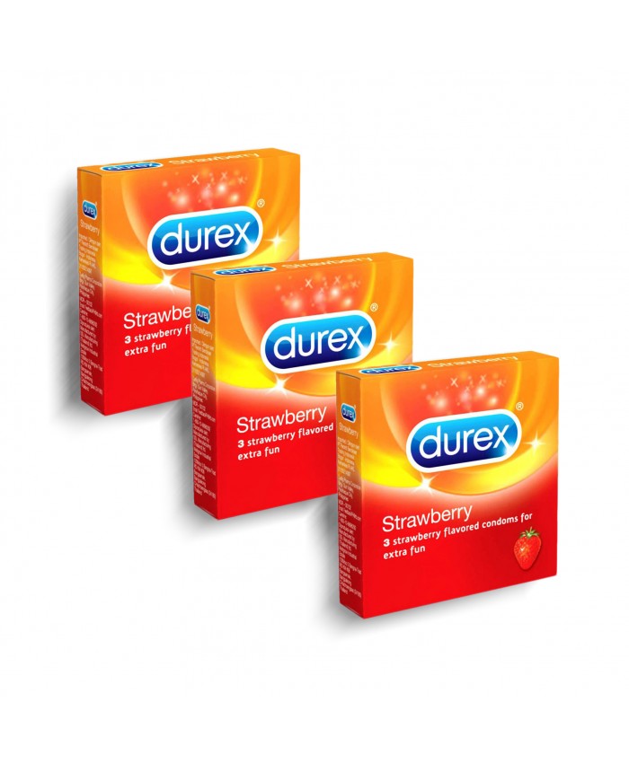 Bao cao su Durex Strawberry