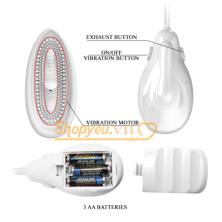 Máy bú liếm âm đạo kích thích vùng kín cho nữ