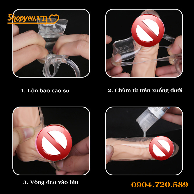 Bao đôn dên tăng cường kích thích điểm G phụ nữ