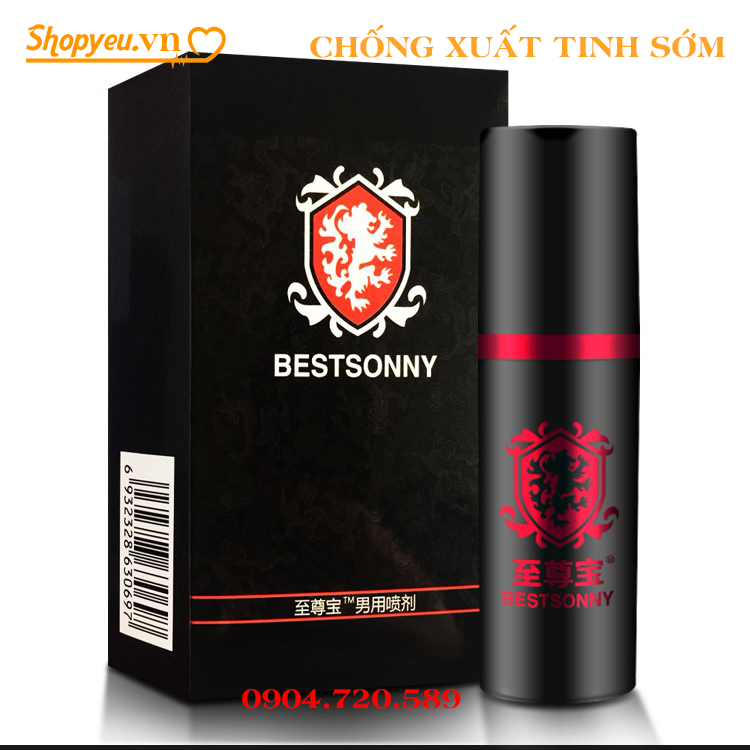 Bestsonny chai xịt kéo dài thời gian quan hệ tình dục cho nam giới