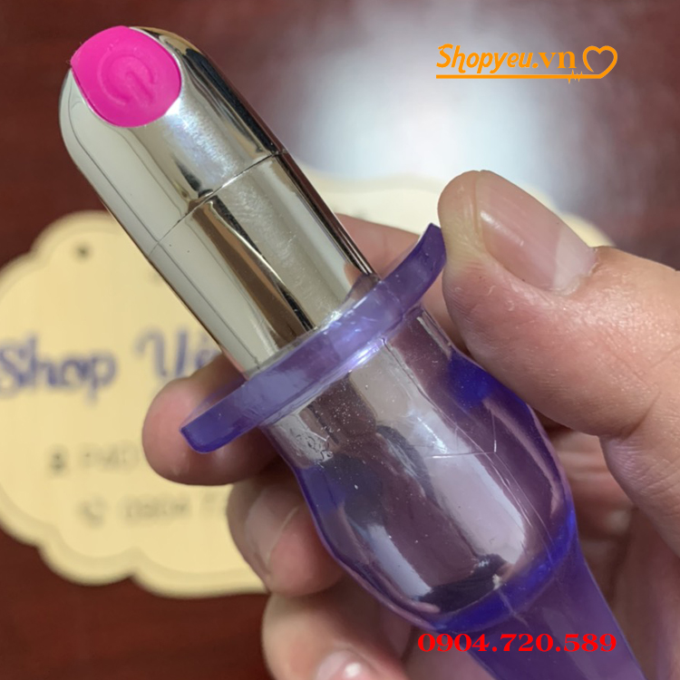 ĐỒ CHƠI CẮM HẬU MÔN G-SPOT - TRỨNG RUNG ĐẠN MINI 10 CHẾ ĐỘ