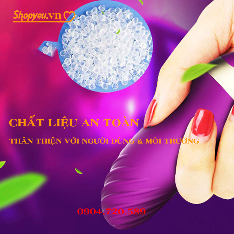 Đồ chơi Người Lớn Trứng 12 Chế Độ Rung Điều Khiển Từ Xa Không Dây