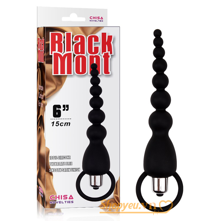 Đồ chơi tình dục kích thích hậu môn Black Mont