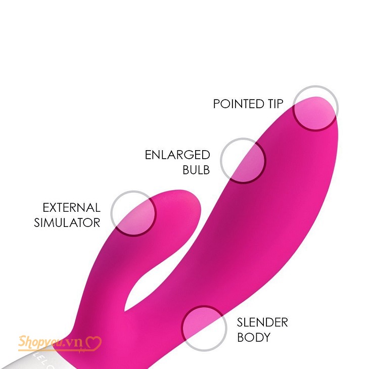 Dương vật giả đa năng cao cấp massage điểm G Lelo Ina Wave