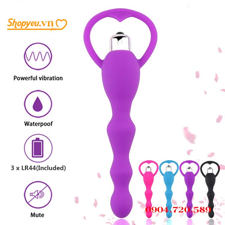 Dụng cụ thủ dâm đa điểm có rung cho nữ giới