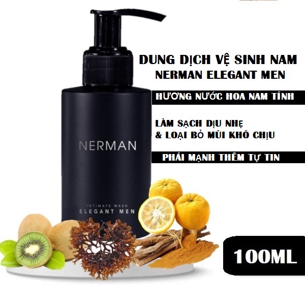 Dung dịch vệ sinh nam hương nước hoa Nerman