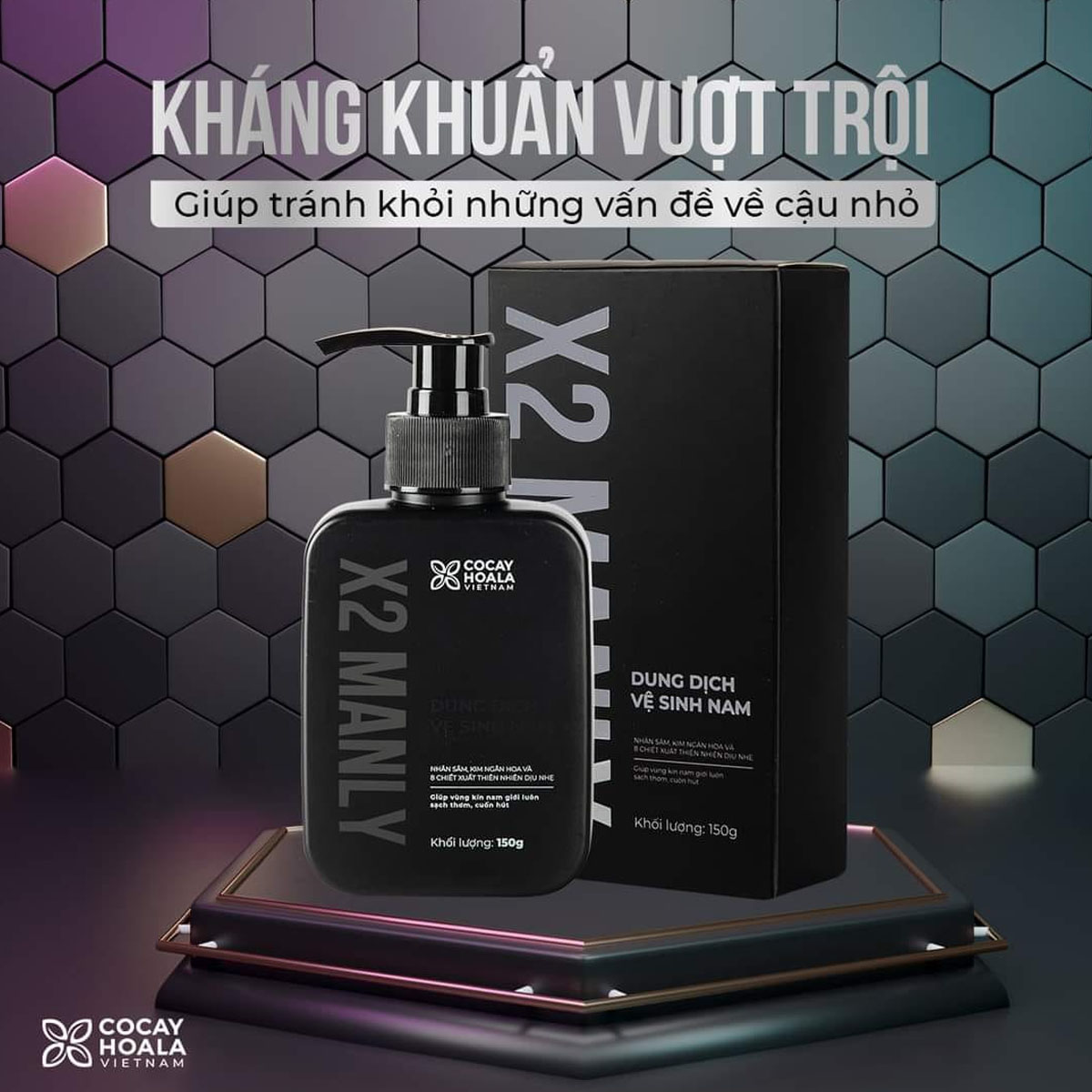 Dung Dịch Vệ Sinh Nam X2 Manly