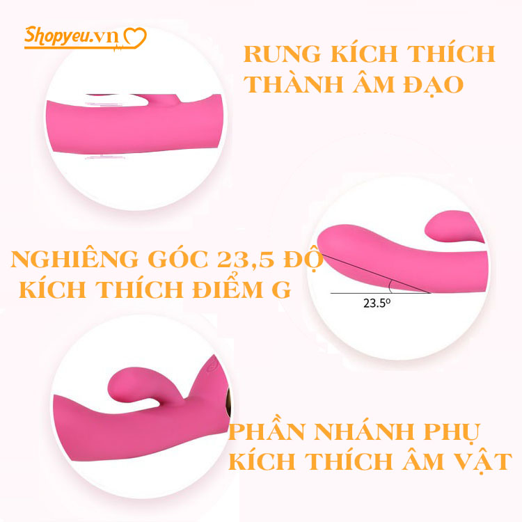 Dương vật giả Lealso Jakipo massage kích thích điểm G