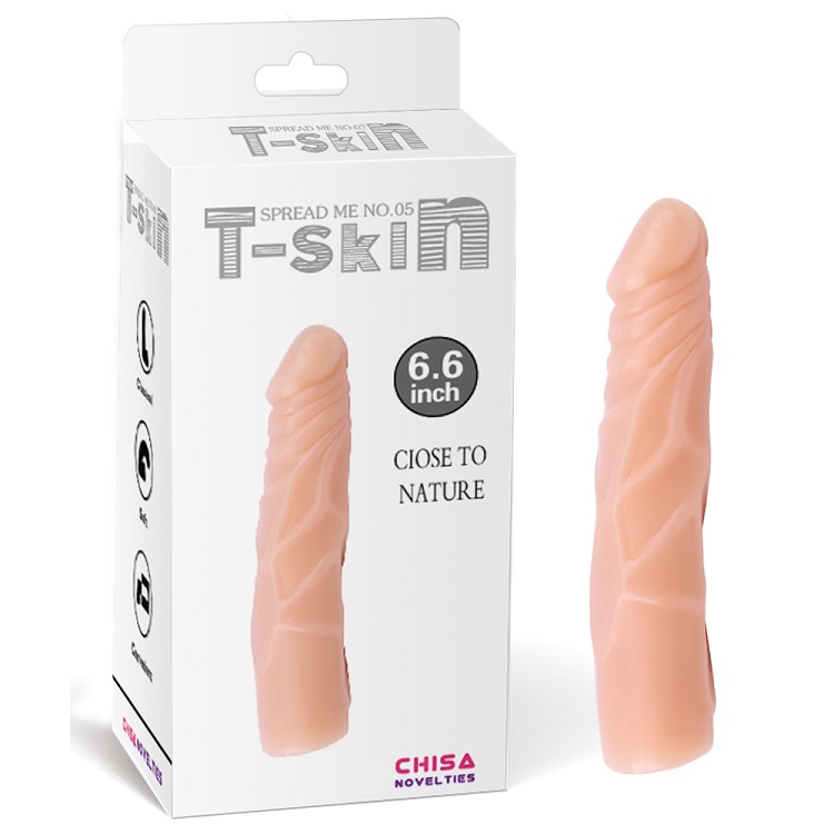 Dương vật giả silicone cầm tay chisa novel ties