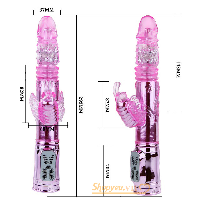 Đồ chơi tình dục cho phụ nữ thủ dâm cao cấp Throbbing Butterfly