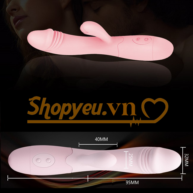 Dương vật giả silicone Snappy 30 chế độ rung cao cấp