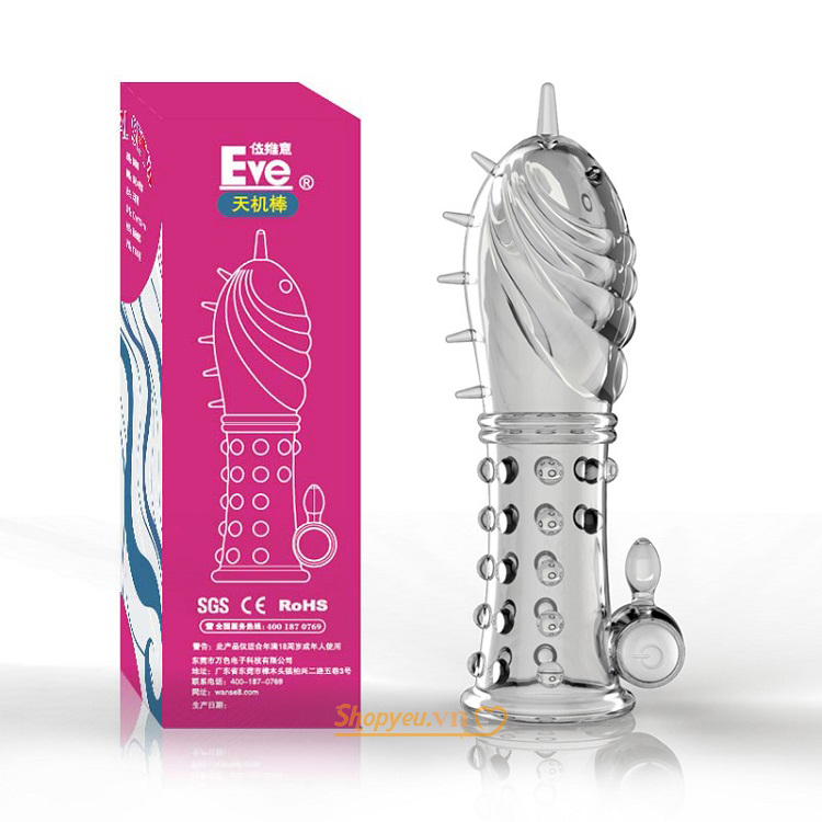 Eve bao cao su đôn dên cao cấp có rung