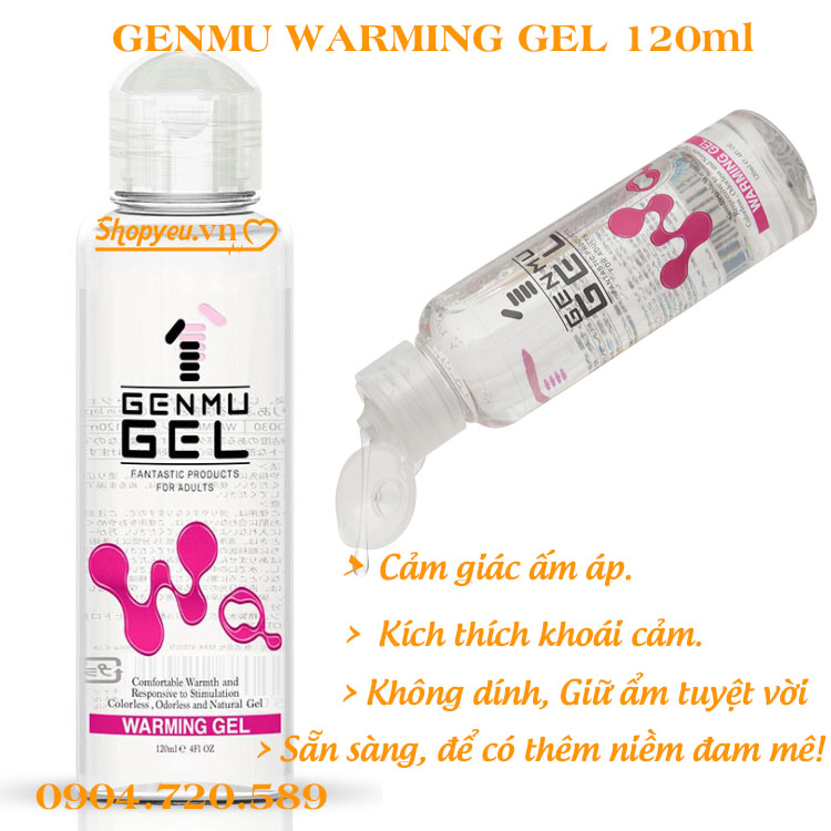 Gel bôi trơn làm ấm âm đạo