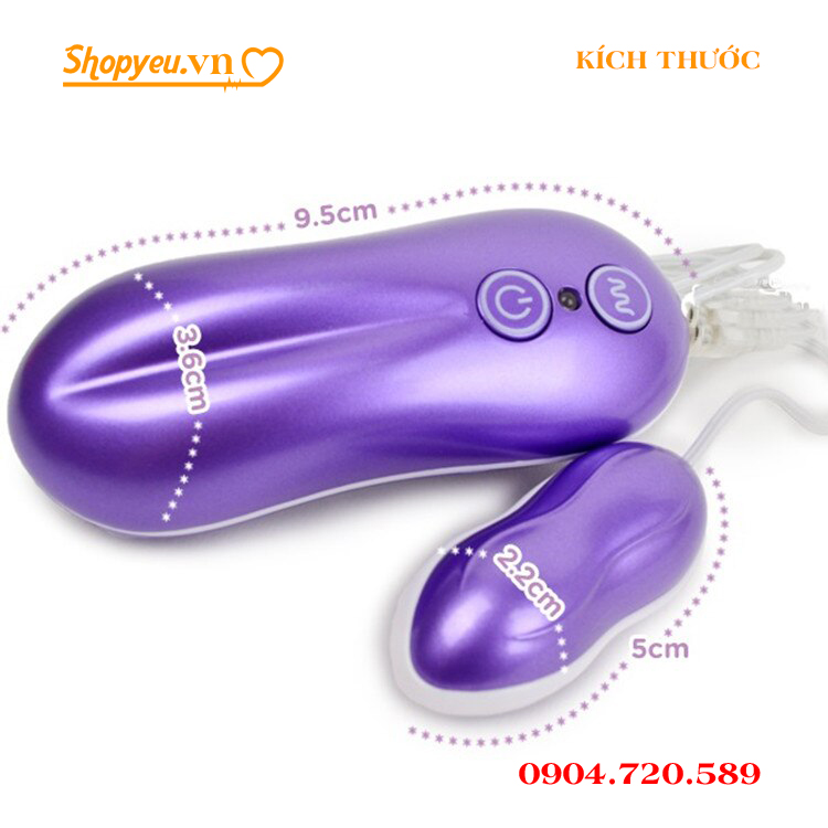 Đồ chơi trứng rung củ lạc 10 chế độ kích thích cho nữ