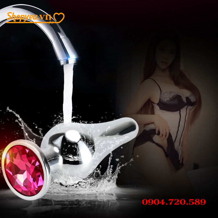 Phích Cắm Hậu Môn Inox kích Thích Massage Cho Cực Khoái