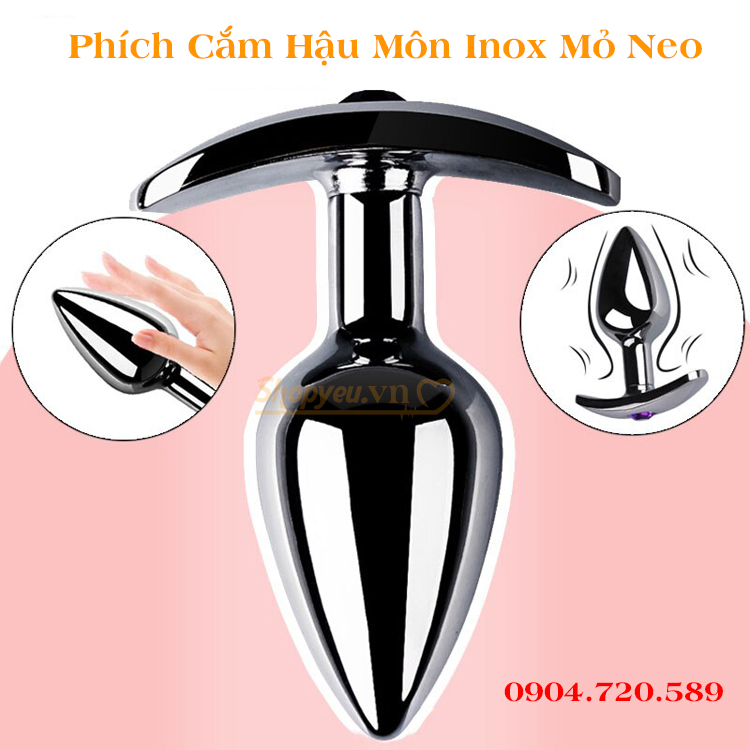 Phích Cắm Hậu Môn Inox Mỏ Neo