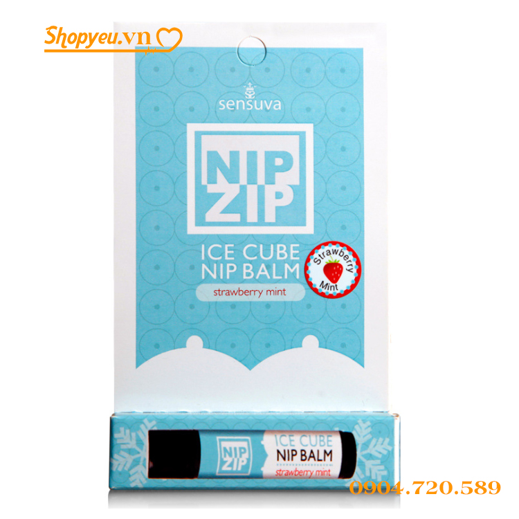 Son dưỡng kích thích vú Sensuva Nip Zip Ice Cube Balm