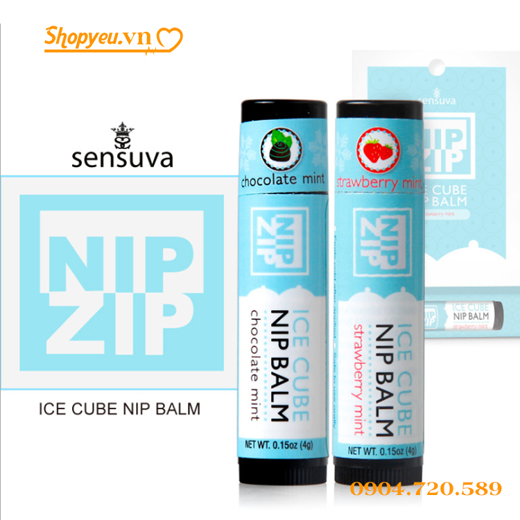 Son dưỡng kích thích vú Sensuva Nip Zip Ice Cube Balm