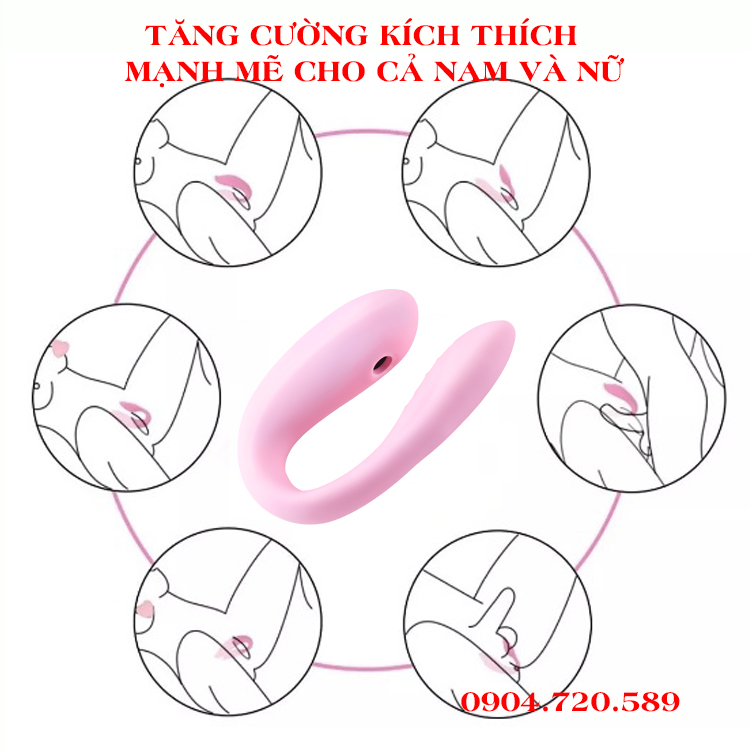 Trứng rung 2 động cơ cho cặp đôi vợ chồng, solo thủ dâm nữ