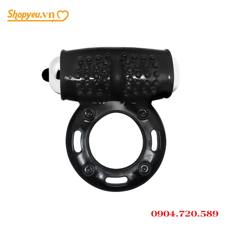 Vòng đeo dương vật power ring rung 10 tần số kích thích âm vật phụ nữ