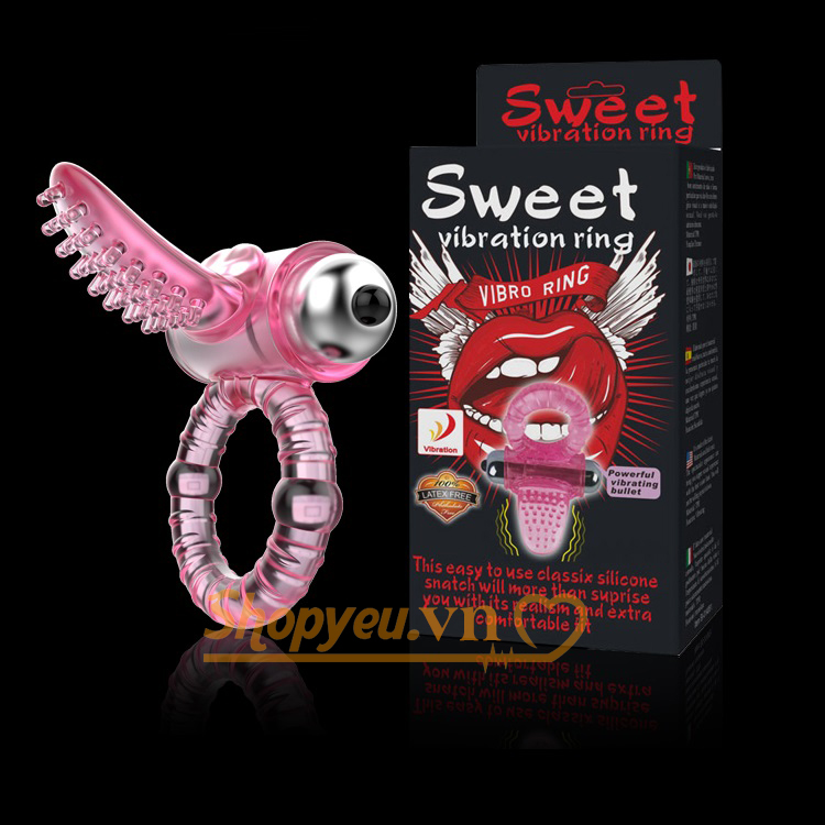 Vòng rung tình yêu silicon cao cấp Sweet