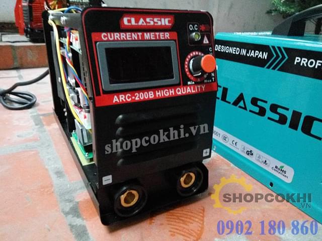 Mặt trước máy hàn que Classic ARC-200B