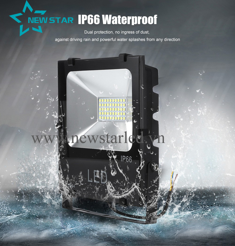 Đèn pha led Newstar chiếu sáng pano ngoài trời Đèn pha led Newstar chiếu sáng pano ngoài trời