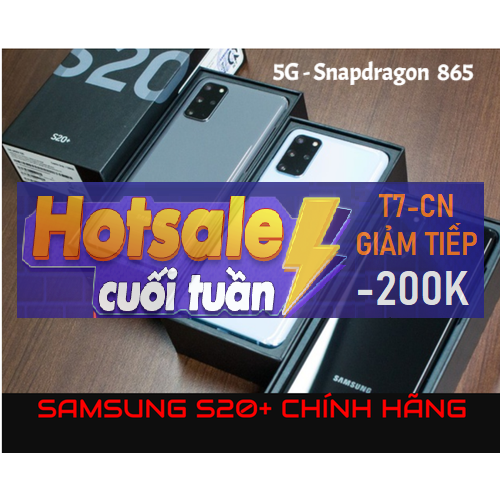 Samsung Galaxy S20 Plus 5G (Mỹ - Hàn)