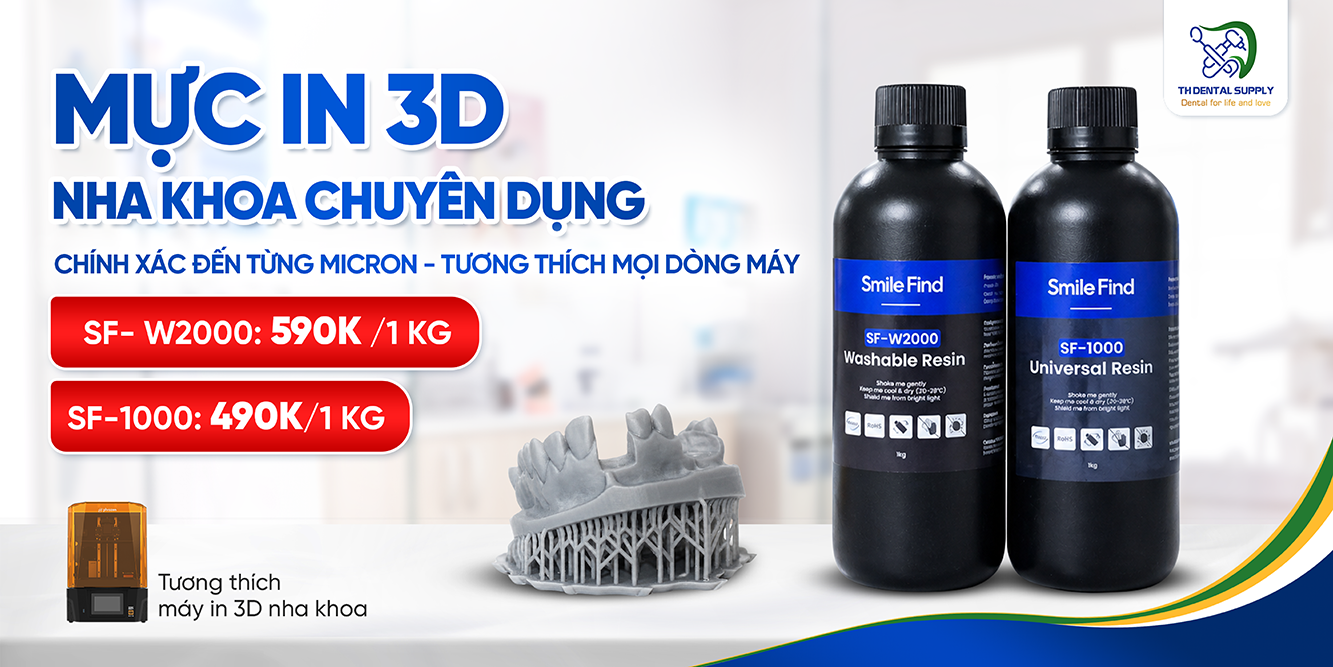 MỰC IN 3D NHA KHOA SMILE FIND