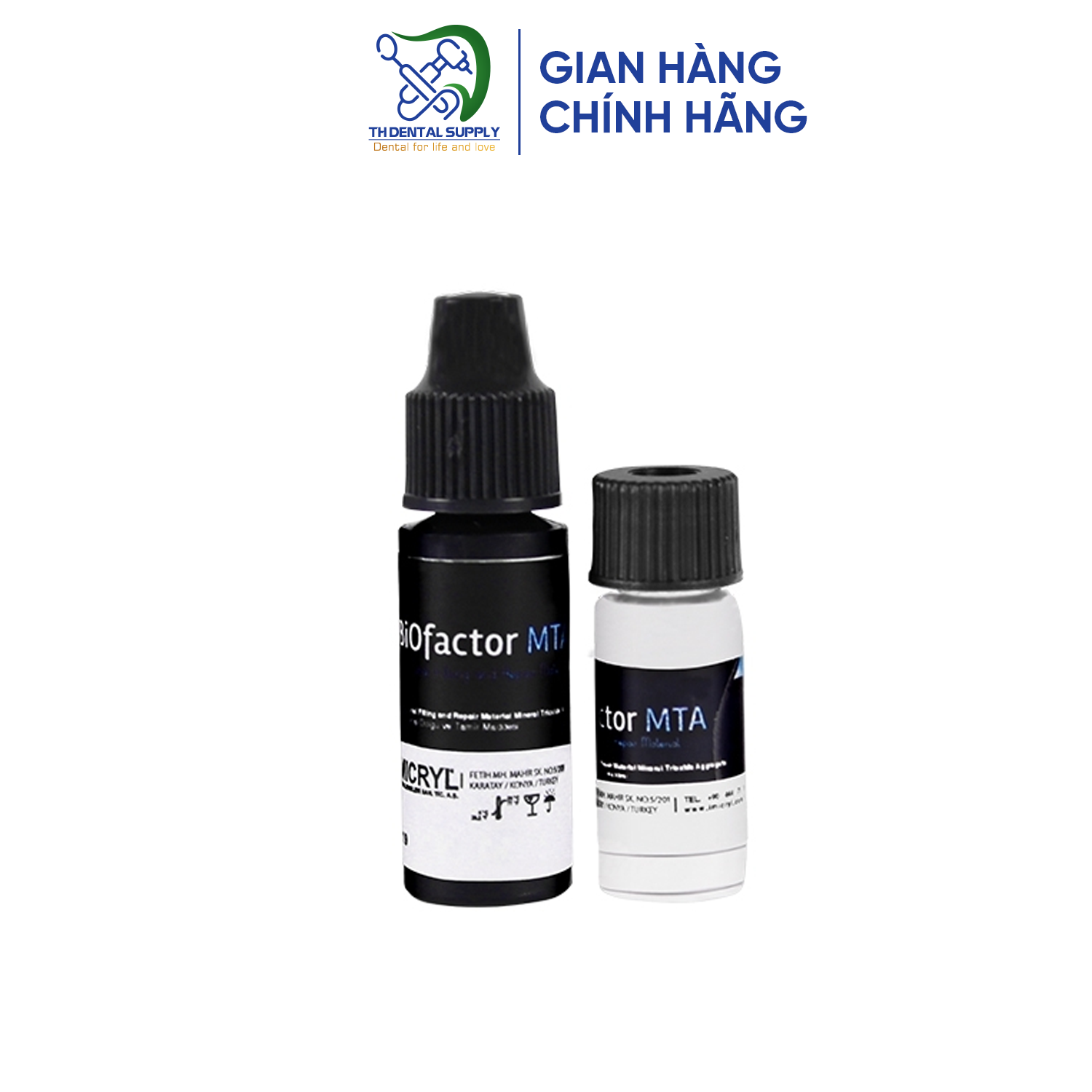 Biofactor Vật liệu trám ống tủy răng BIOFACTOR MTA Root Canal Filling Material