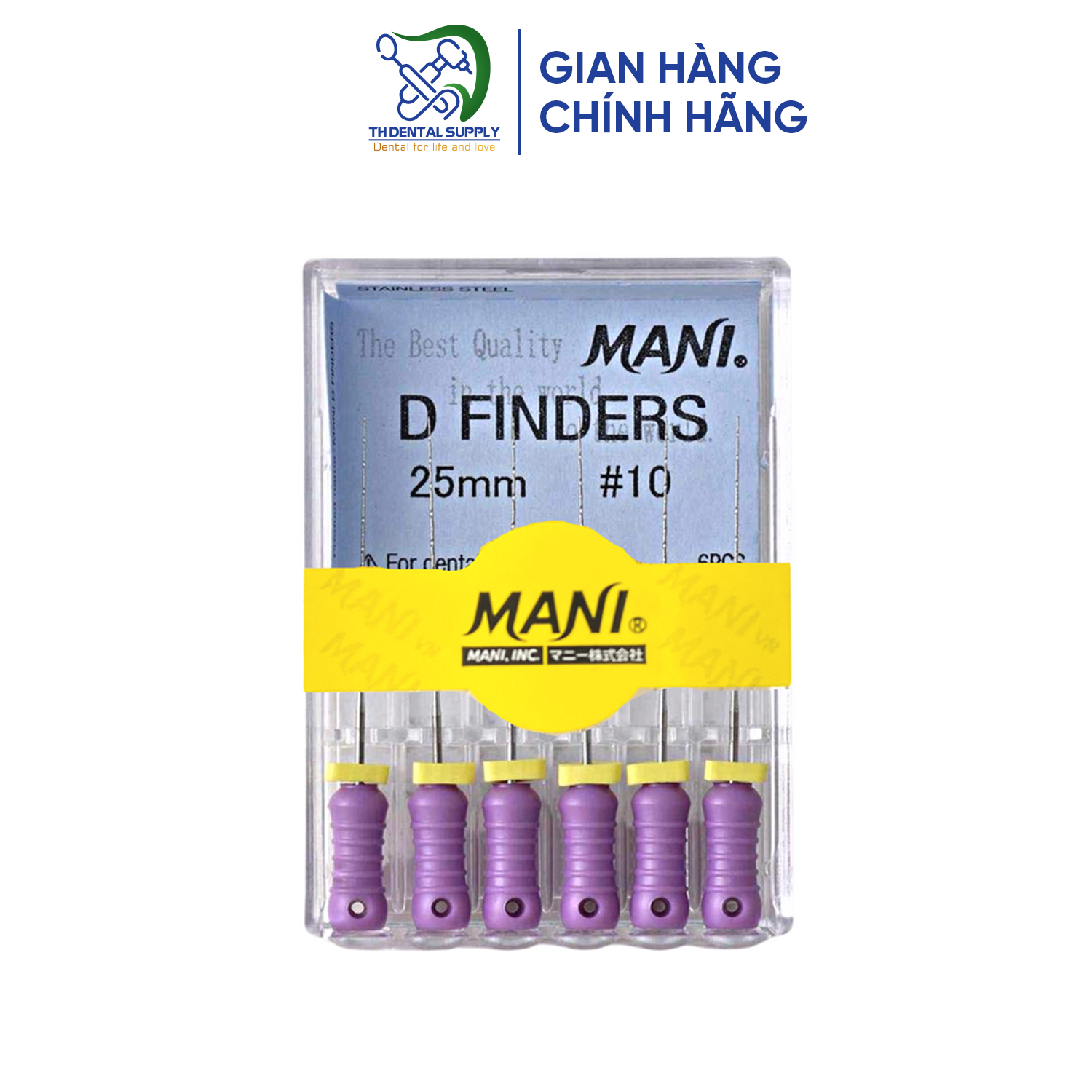 Trâm thăm dò ống tủy D-Finders - Mani