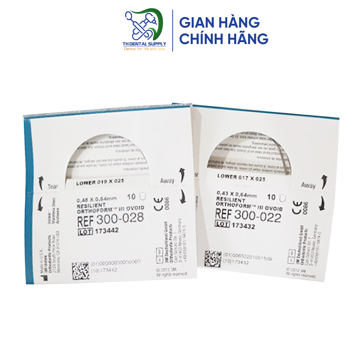 Dây cung SS Permachrome Resilient 3M ESPE Dây tròn/ Vuông/ Chữ nhật Stainless Steel