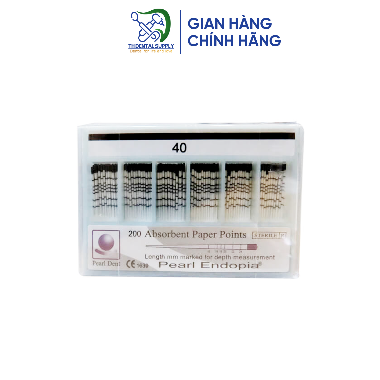 Cone giấy Pearl Endopia