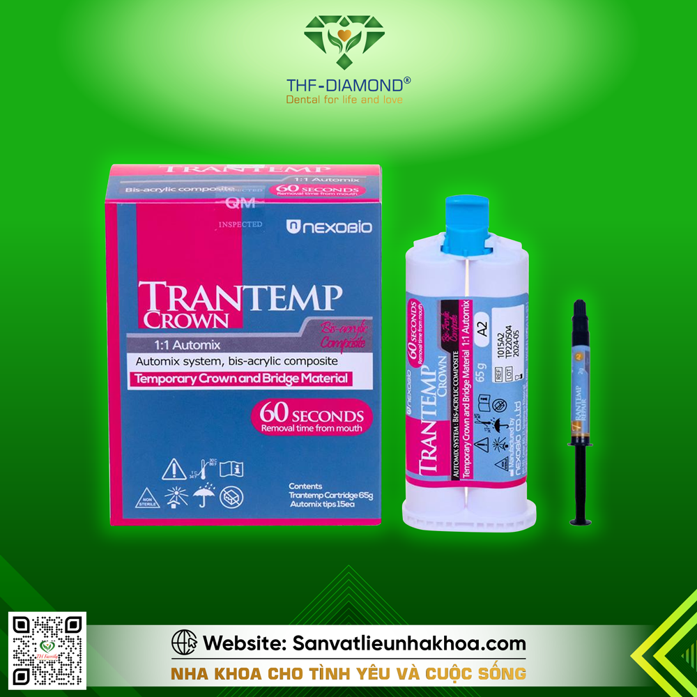 Vật liệu làm mão răng tạm Trantemp