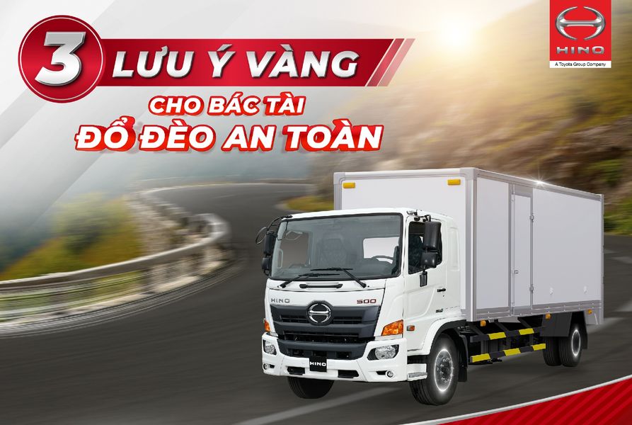 HƯỚNG DẪN ĐỔ ĐÈO XE TẢI HINO AN TOÀN